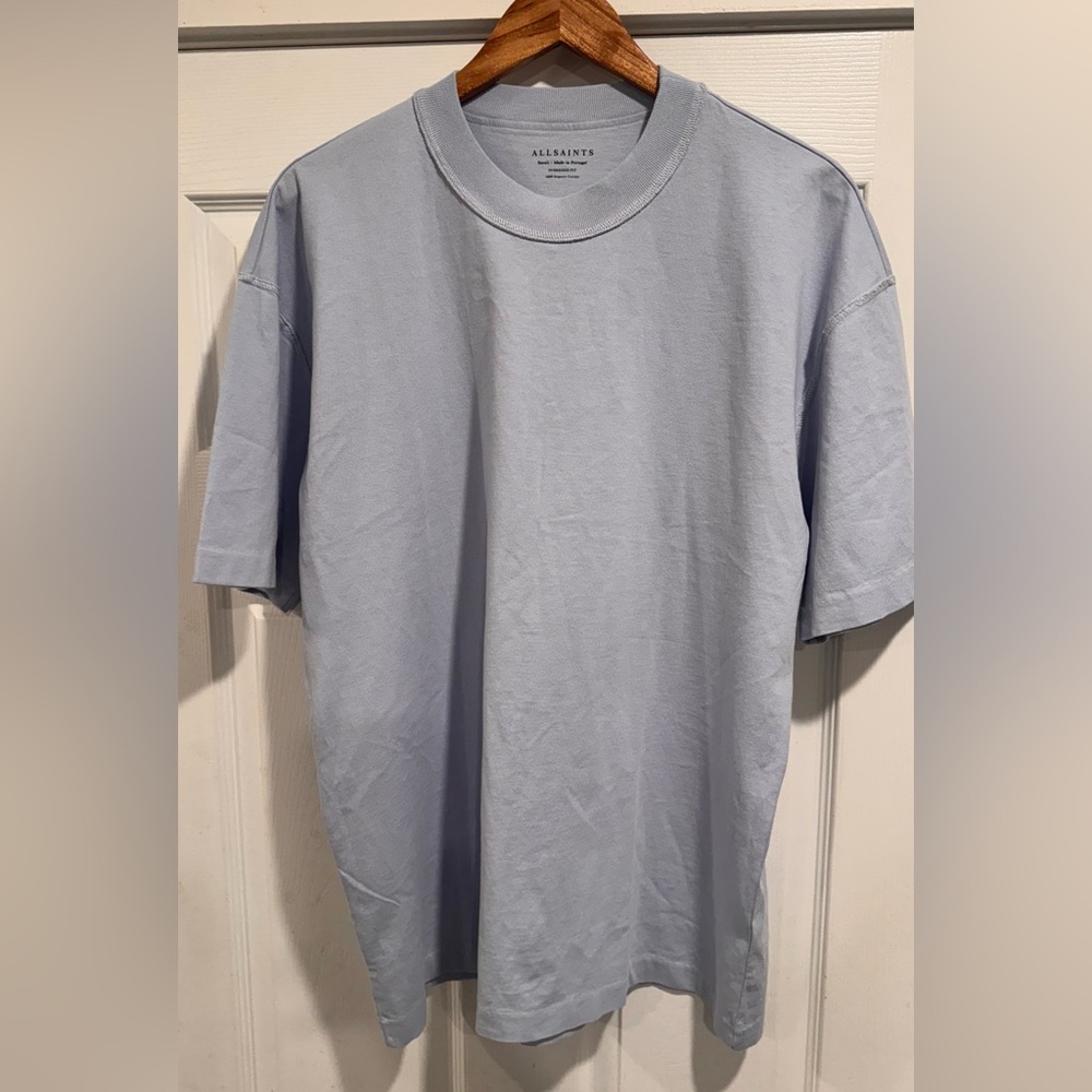 All Saints Blue Short Sleeve Tee
Oversized